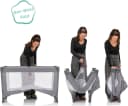 Fillikid Baby-Reisebett Milano inklusive Transporttasche und Neugeboreneneinhang Bild 1