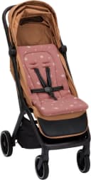 Fillikid Kinder-Sitzauflage Wendeauflage Liner Rosa für Buggy und Kinderwagen Bild 1