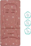 Fillikid Kinder-Sitzauflage Wendeauflage Liner Rosa für Buggy und Kinderwagen Bild 3