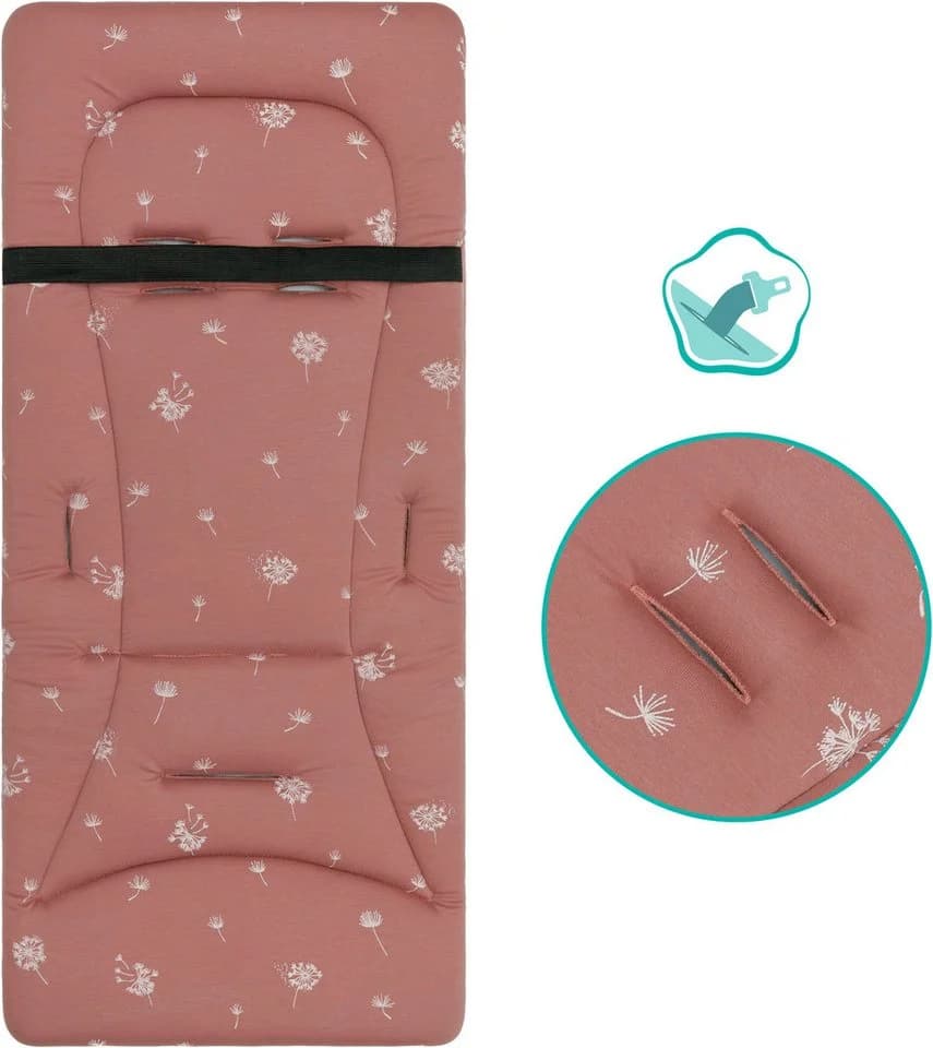 Fillikid Kinder-Sitzauflage Wendeauflage Liner Rosa für Buggy und Kinderwagen - Bild 4