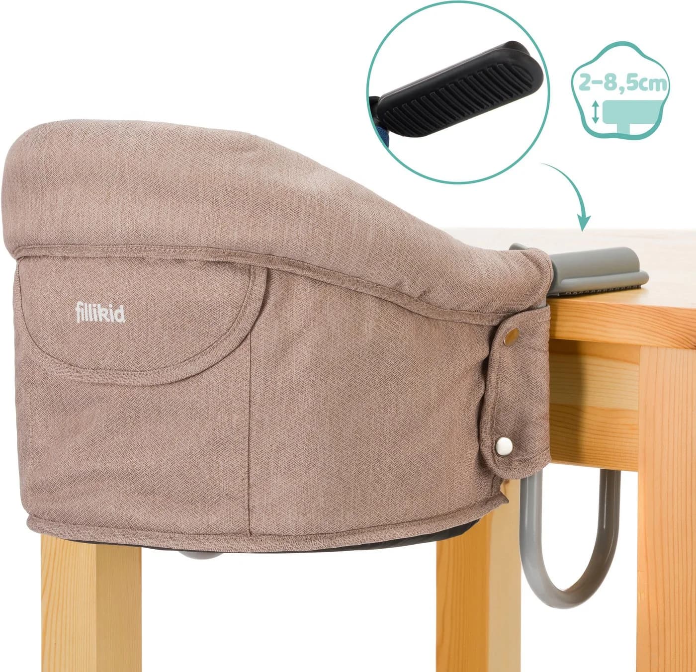 Fillikid Tischsitz Comfort Beige Zusammenklappbar - Bild 3