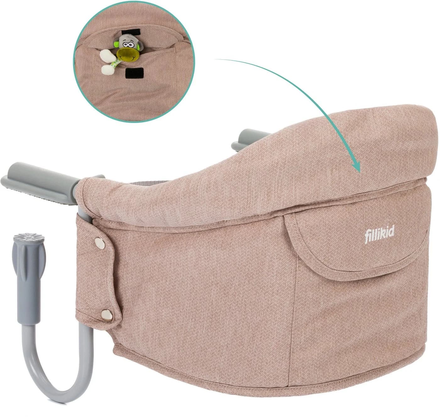 Fillikid Tischsitz Comfort Beige Zusammenklappbar - Bild 5