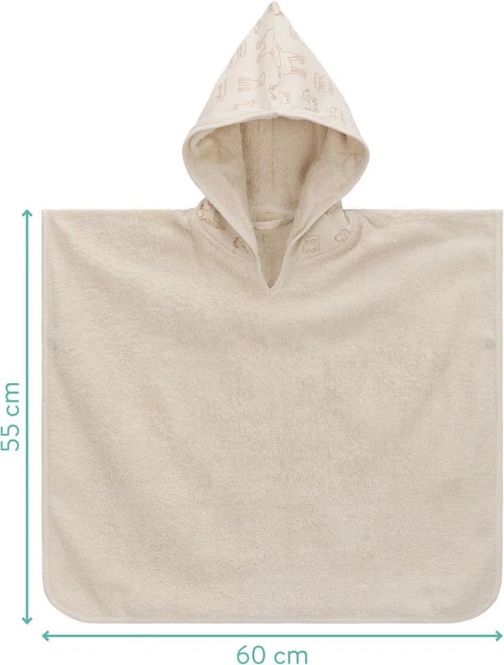 Fillikid Badeponcho Badetuch mit Kapuze und Print - Bild 5
