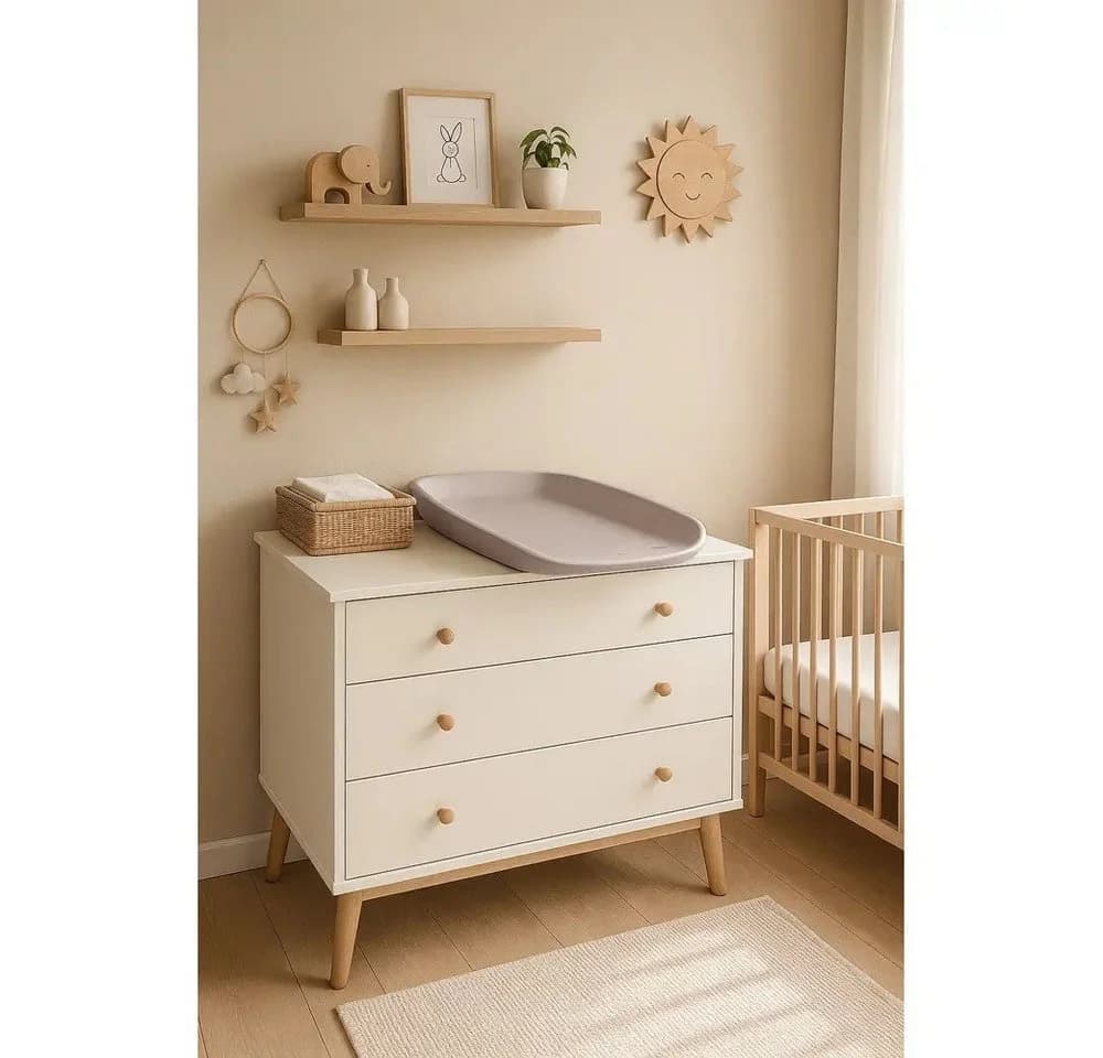 Fillikid Wickelauflage Soft Care Taupe - Bild 3