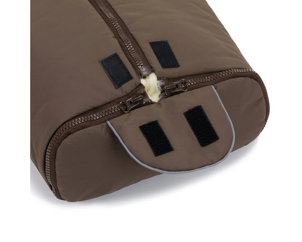 Fillikid Winterfußsack Pamir mit Merino Lammfell Braun - Bild 4