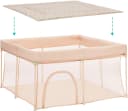 Fillikid Laufgittereinlage Jersey groß beige für Laufstall BS-06 Bild 4