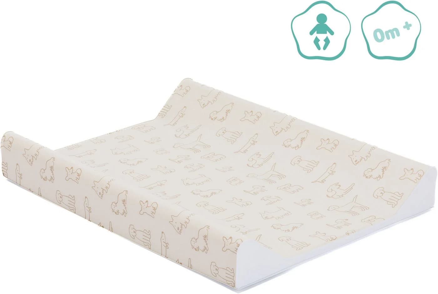 Fillikid Keilwickelauflage Small Beige