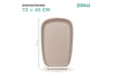 Fillikid Wickelauflage Wickelmulde Soft Care Exklusiv Beige Bild 4