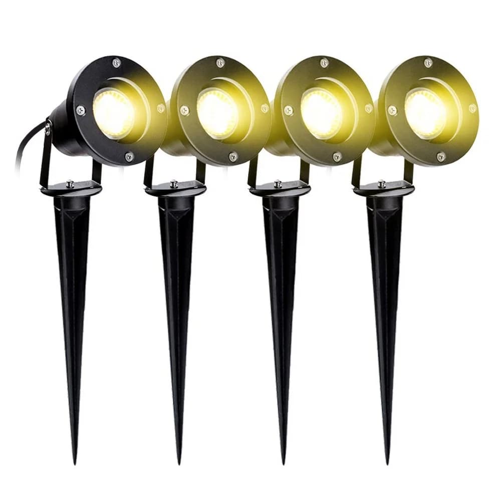 Clanmacy LED Gartenstrahler 4W IP65 Warmweiß - Bild 2