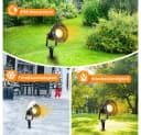 Clanmacy LED Gartenstrahler 4W IP65 Warmweiß Bild 4
