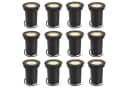 Clanmacy Gartenstrahler 3W LED Bodenleuchte Schwarz IP67 Bild 2