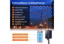 Clanmacy LED-Lichternetz Solar mit 8 Modi und Fernbedienung Bild 4