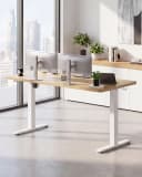 HOMALL Schreibtisch Höhenverstellbarer mit Gedächtnis und Sitzerinnerung Bild 3
