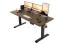 HOMALL Höhenverstellbarer Elektrischer Schreibtisch mit USB-Ladeanschluss Bild 2
