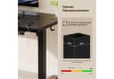 HOMALL Höhenverstellbarer Elektrischer Schreibtisch, Vierteilige Tischplatte, USB-Ladeanschluss, 3-stufige Höhe Bild 3