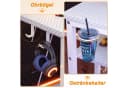 Furnicopia Eckschreibtisch L-förmig Gaming-Schreibtisch mit Stauraum, Steckdosen und LED Bild 4