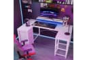 HOMALL Eckschreibtisch 170cm U-förmig mit LED-Monitorhalterung Bild 3