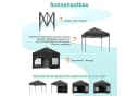 HOMALL Pavillon winterfest und wasserdicht 3x3/3x4.5/3x6m Faltpavillon Gartenpavillon Bild 5