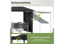 HOMALL Pavillon Extend Gartenpavillon 1,8m Seitenveranda 4 Seitenteile Bild 5