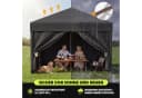 GUNJI Faltpavillon Pop Up Partyzelt Grau Blau Beige Bild 5