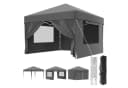 HOMALL Faltpavillon 3x3/3x6 m Gartenpavillon Pop Up Pavillon Bild 4