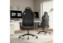 Devoko Gaming-Stuhl Luxuriöser Wildlederimitat Ergonomisch & Großzügigem Sitz Bild 1