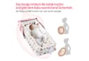 SEHAUSEU Kuschelnest Babykokon Rosa mit Matratze und Kissen Bild 5