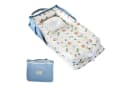 SEHAUSEU Kuschelnest Blau - Babykokon mit Matratze Bild 2