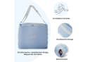 SEHAUSEU Kuschelnest Blau - Babykokon mit Matratze Bild 3