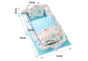 SEHAUSEU Kuschelnest Baby mit Decke und Kissen Bild 1