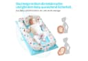 SEHAUSEU Kuschelnest Baby mit Decke und Kissen Bild 3