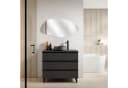 SEHAUSEU Asymmetrischer Wandspiegel Deko Ganzkörper Badspiegel Modern Bild 5