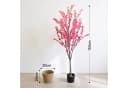 Kunstbaum Kirschblütenbaum 150 cm Rosa SEHAUSEU Bild 1