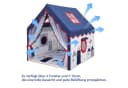 SEHAUSEU Spielzelt Kinderzelt mit Bodenmatte, Lichterkette und Wimpelkette Bild 4