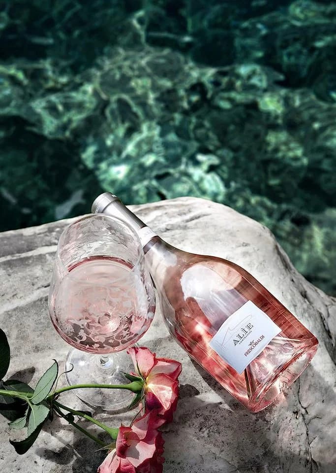 ALÌE Rosé Weinglas 6er-Set mit Meeresgravur - Bild 3