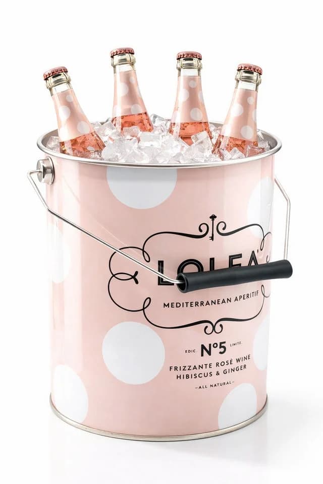Mixcompany Lolea Sangria No.5 Flaschenkühler Rosa - Bild 4