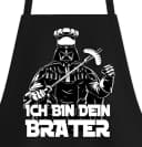 Youth Designz Grillschürze Herren Schwarz ICH BIN DEIN BRATER Bild 2