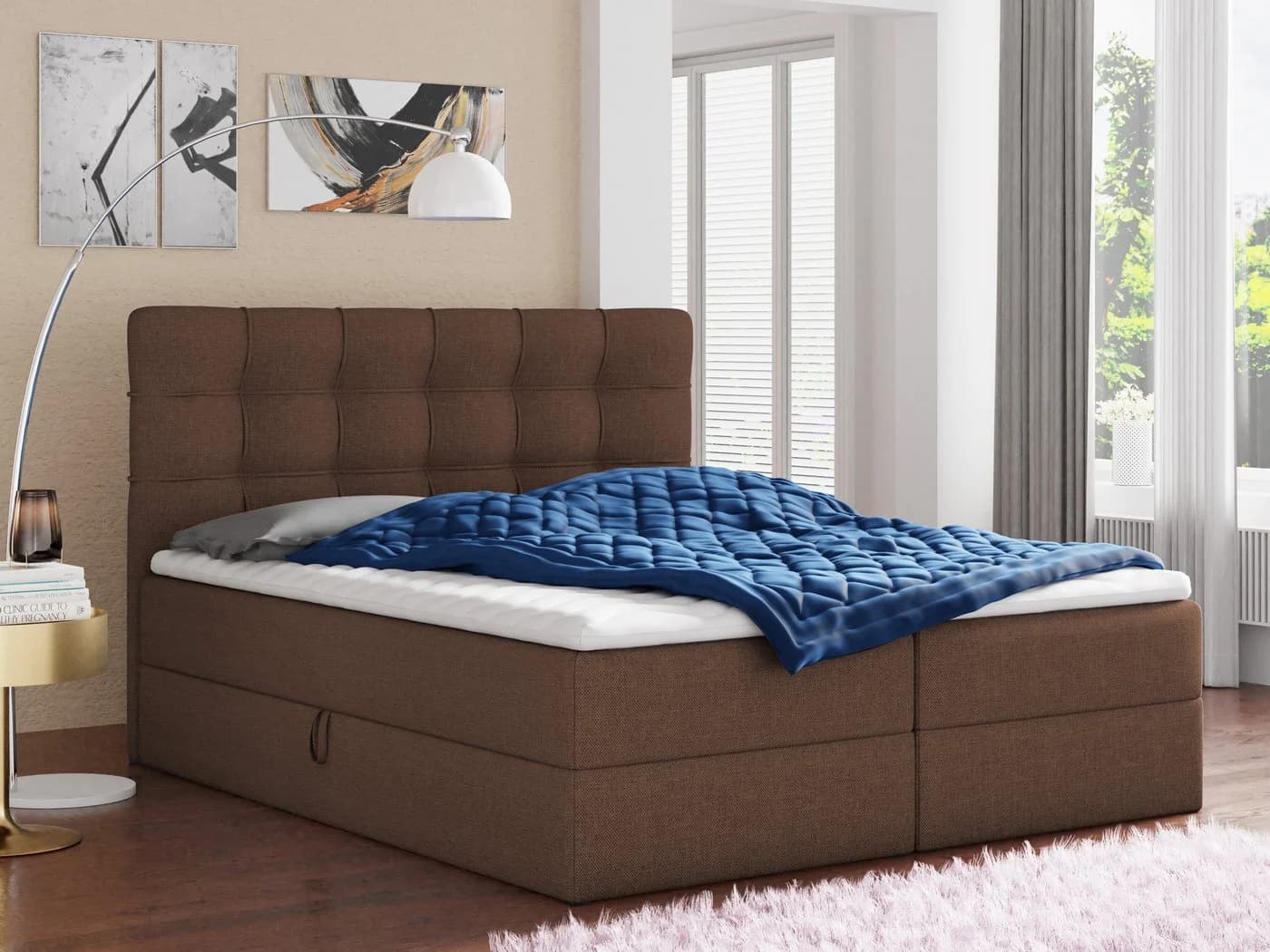 Sofnet Boxbett Best mit Bettkästen und Bonnell-Matratze - Bild 2