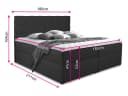 Sofnet Boxbett Best mit Bettkästen und Bonnell-Matratze Bild 5