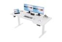 HOMALL Elektrischer Höhenverstellbarer Schreibtisch Weiß Ergonomisch Bild 2