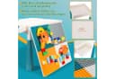 Clanmacy Kindersitzgruppe 7-in-1 Multifunktions-Tisch mit 251 Bausteinen Bunt Bild 4