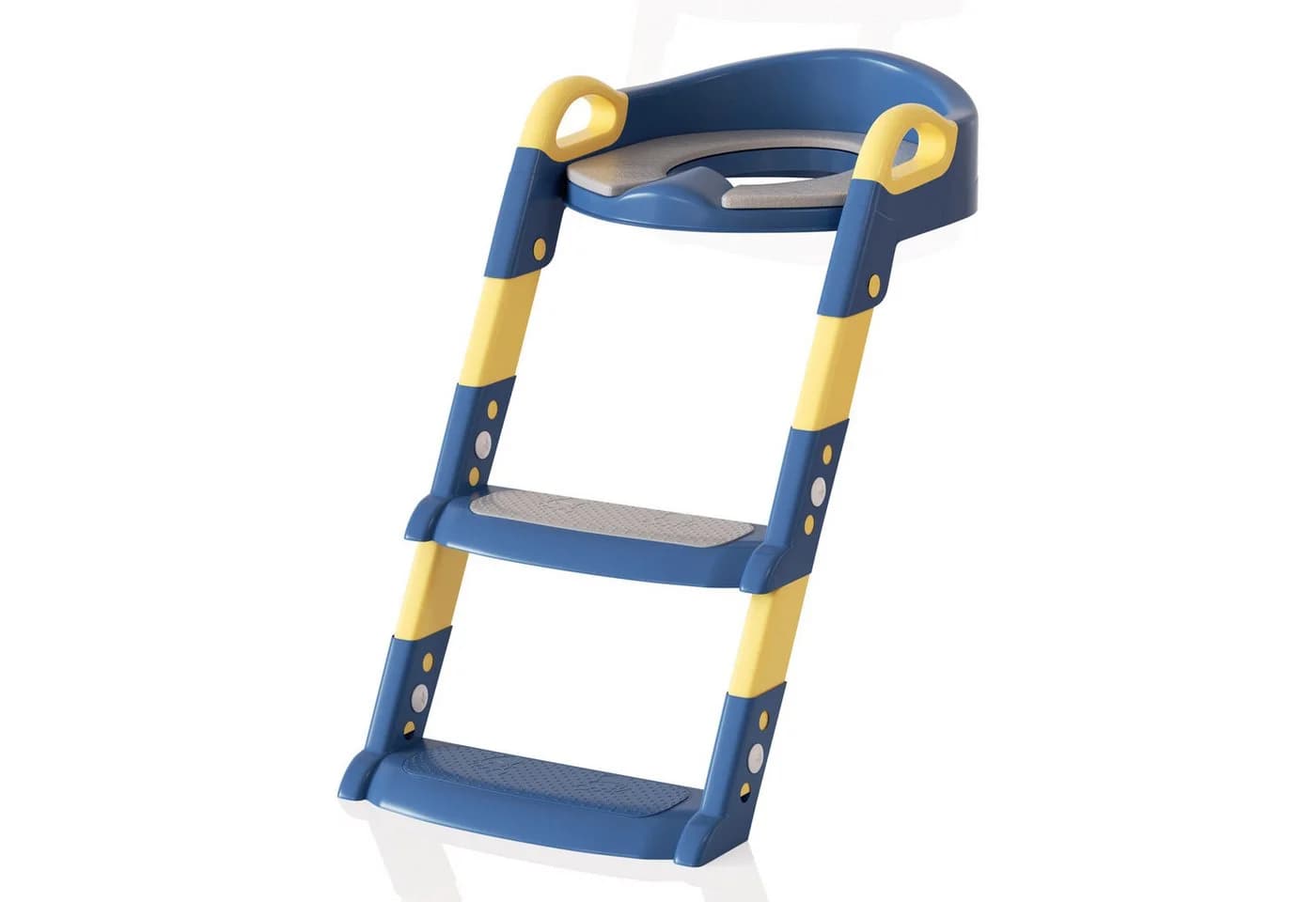 Clanmacy Toilettentrainer mit Treppe Blau - Bild 2