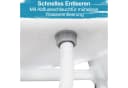 Clanmacy Faltbare Babybadewanne mit Ständer & Temperaturanzeige Bild 4