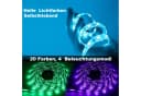 Clanmacy RGB LED Streifen 5050 SMD mit Fernbedienung Bild 5