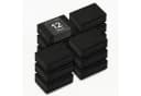 blackswedenhome Geschirrschwamm 12er Set Schwarz PU-Schaum Scheuervlies Bild 2