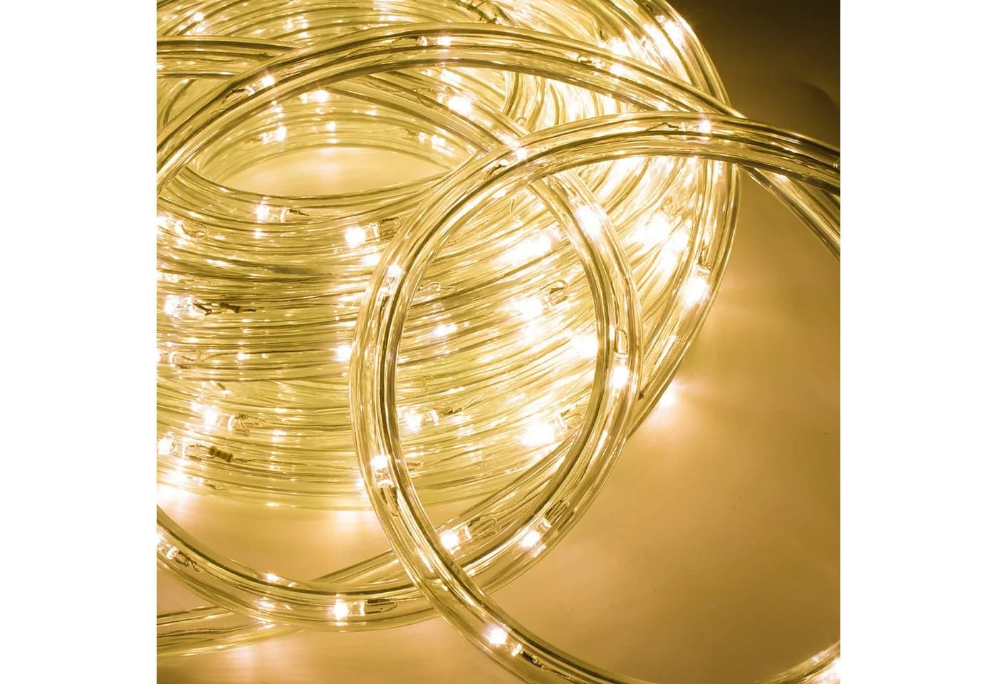 Clanmacy LED Lichterschlauch Bunt mit 8 Modi & Timer