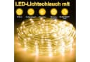 Clanmacy LED Lichterschlauch Bunt mit 8 Modi & Timer Bild 3