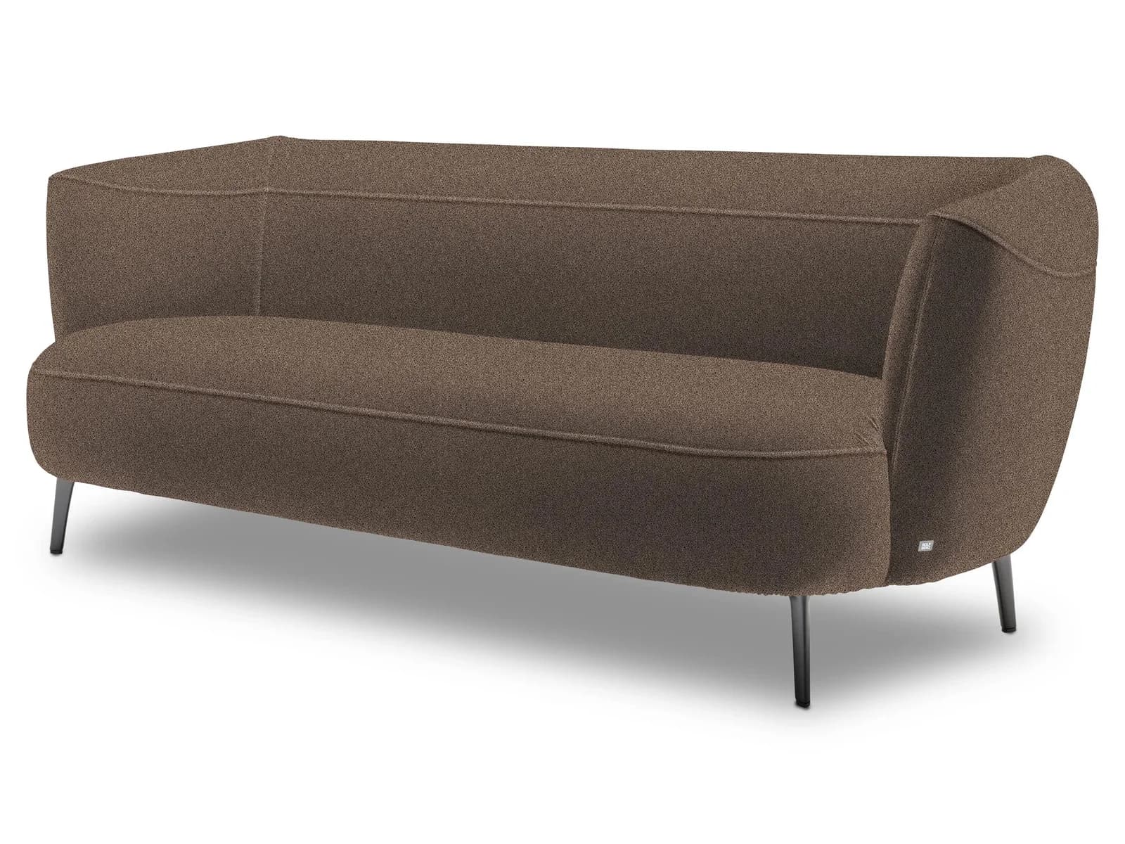 Sofabank ROLF BENZ ELVA 3-Sitzer Braun Stoff