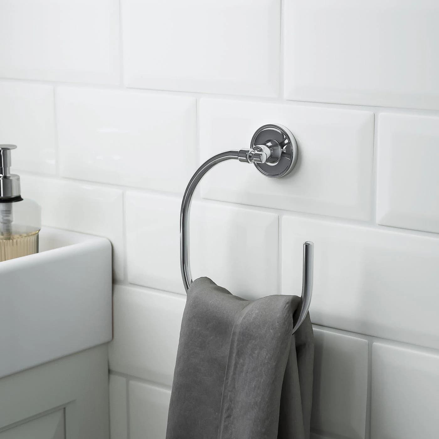 IKEA BROFJÄRDEN Handtuchbügel Chromeffekt