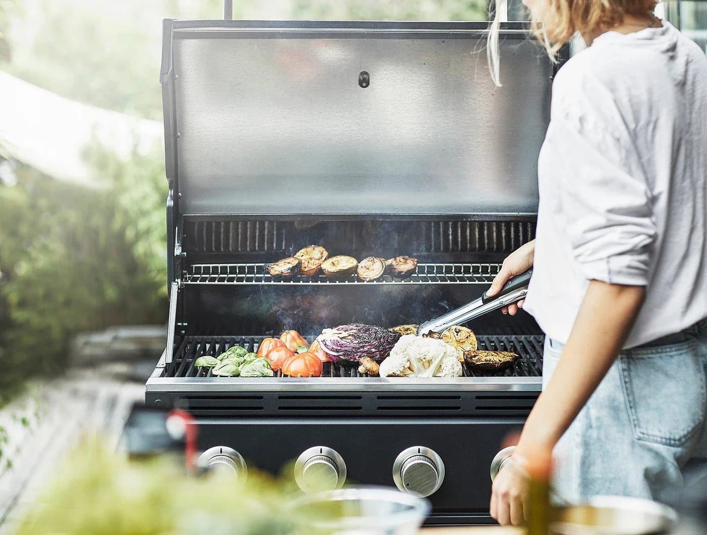 IKEA GRILLSKÄR Außenküche Edelstahl Grau